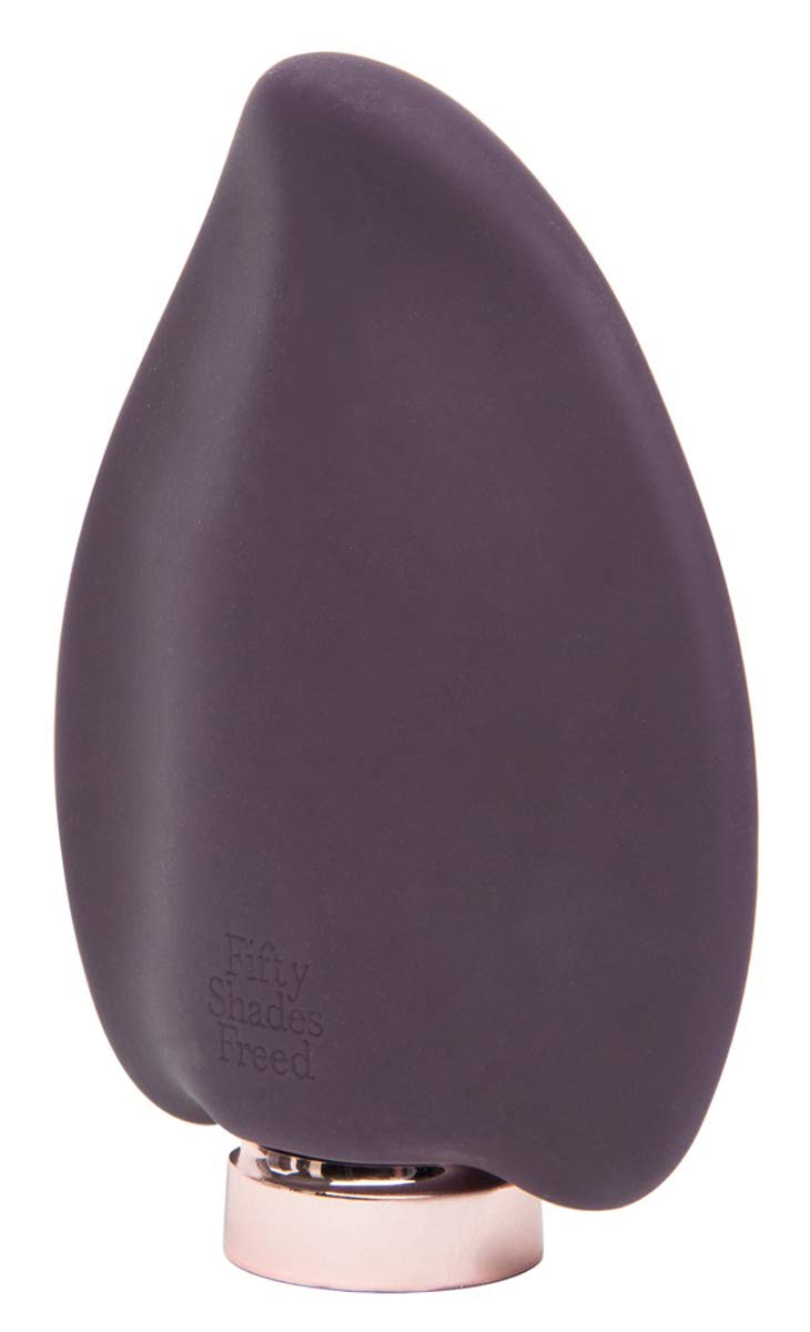 (D) FIFTY SHADES FREED DESIRE BLOOMS RECHARGEABLE CLITORAL VIBRATOR