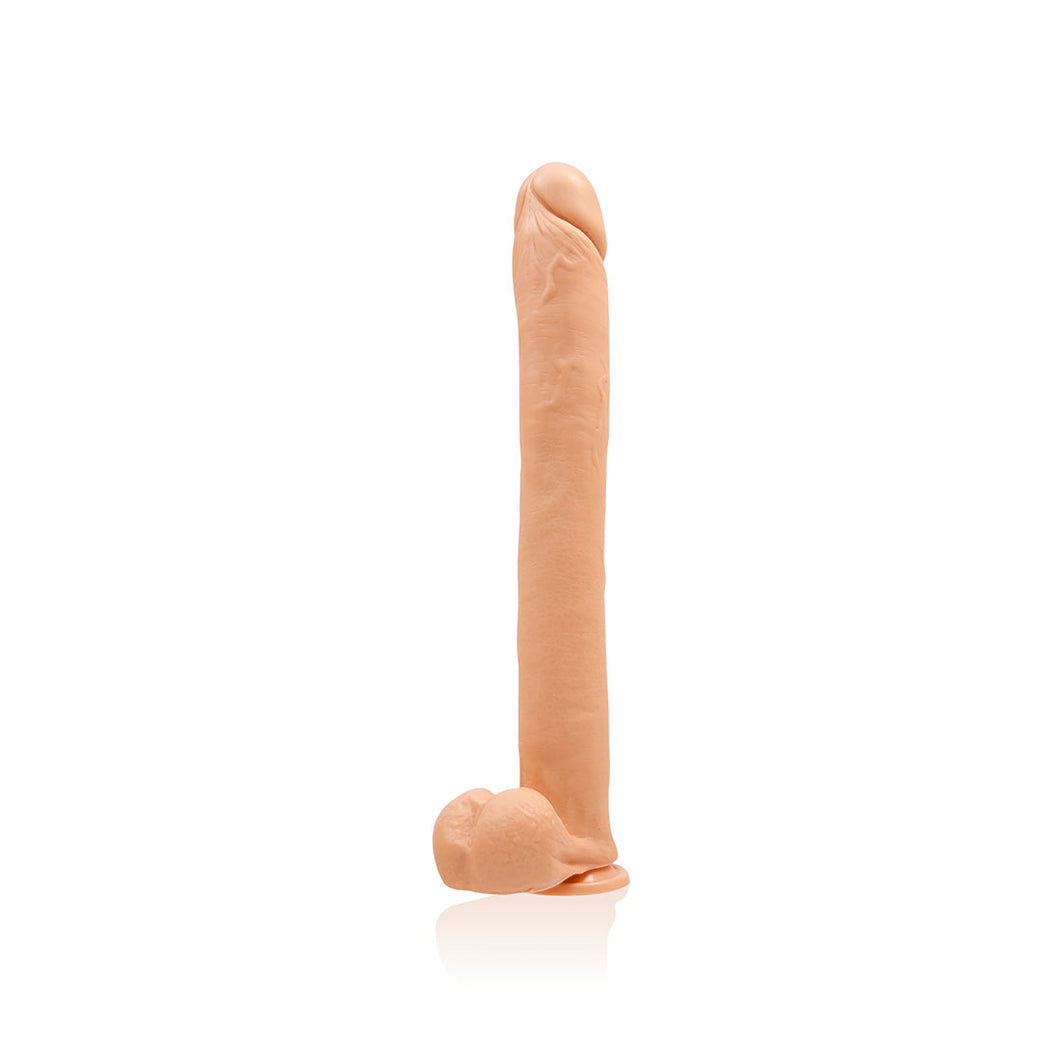 16 Inch Exxxtreme Dong Wsuction  Flesh