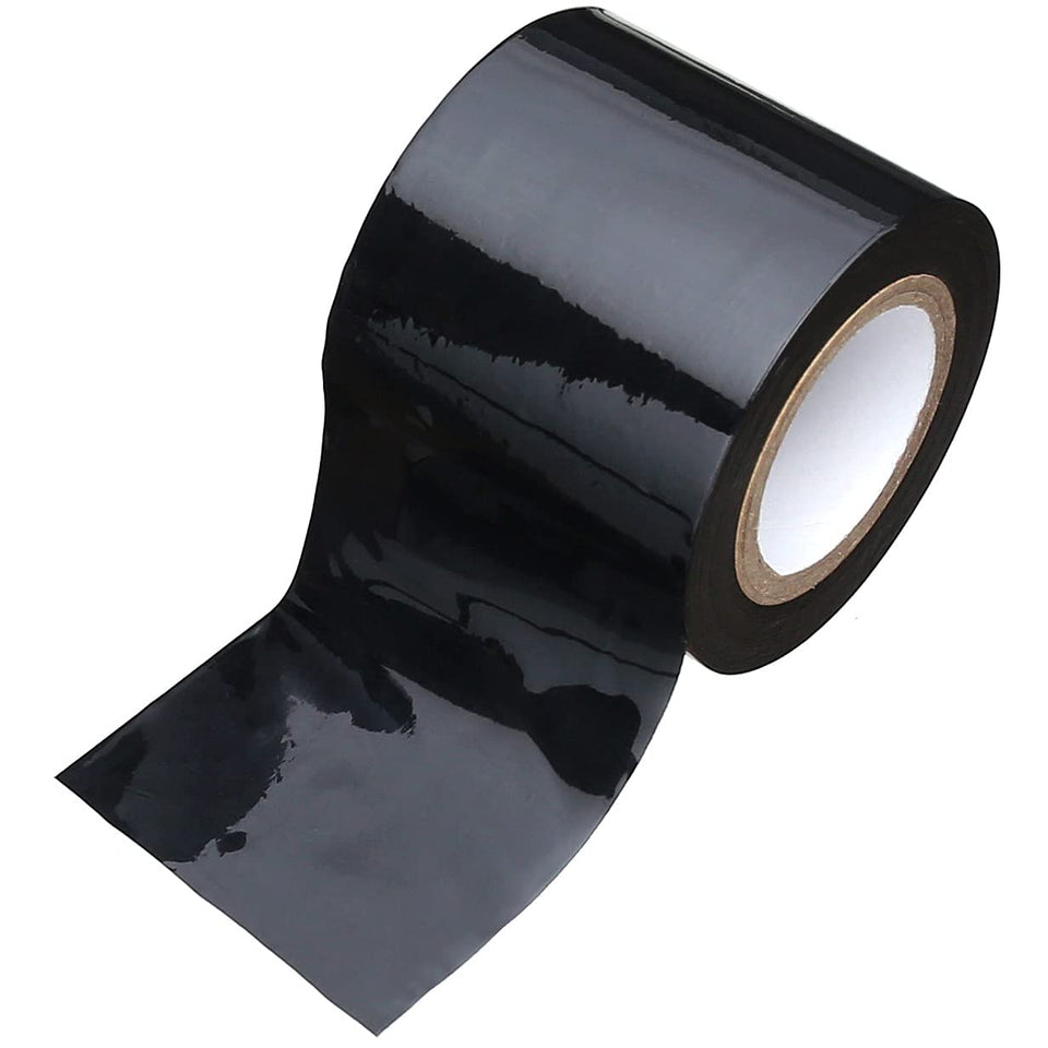 AKStore Fetish SM Adult Toy Sex Restraint Bondage Tape Static Electrostatic Tape (Black)