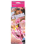 Bundle Orgasms Galore Red And Aloe Cadabra Organic Lube Vanilla 2.5Oz