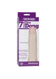 Vac-U-Lock Thin Natural Dong 7 Inch Flesh Dildo
