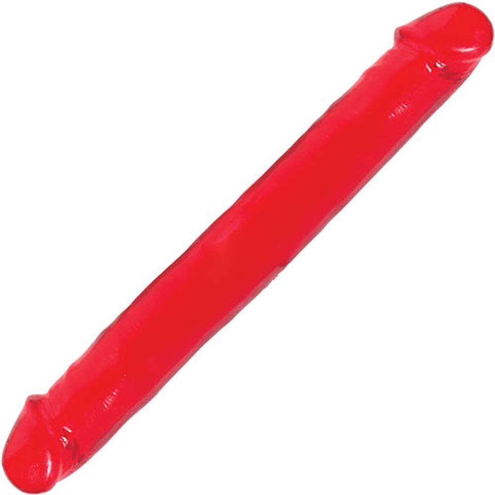 Basix 12In Double Dong (Red)