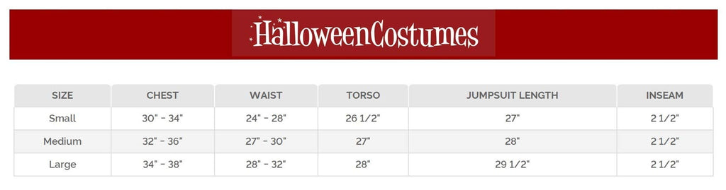 2 Pc Goin' Commando Costume, Includes Zipper Front Spandex Romper And Body Harness