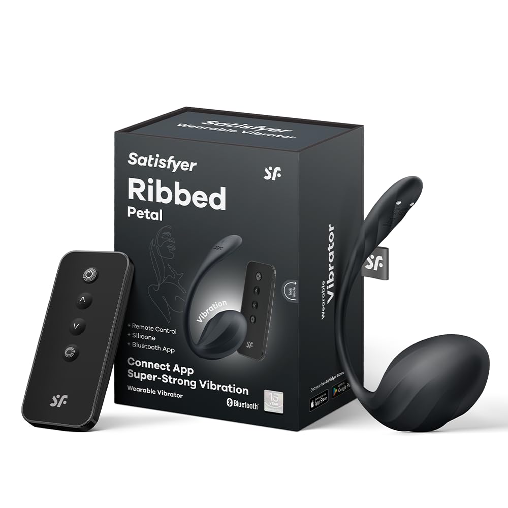 Satisfyer Ribbed Petal-Black