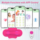 Wearable Panty APP Remote Control Vibrators Adult Sex Toys for Women or Couples, Clitoral Mini Egg Bullet Butterfly Vibrator Ros