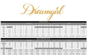 Dreamgirl Women'S Lace Patterned Knit Set With Attached Garters And Stockings, Black, One Size
