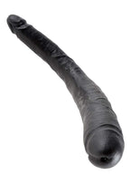 Pipedream King Cock Tapered Double, Brown, 16 Inch