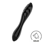 Satisfyer Dazzling Crystal Glass Dildo-Black