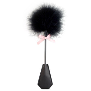 Feather Tickler Toy for Bedroom Play - Soft & Luxurious Feathers - Tease, Tantalize, and Arouse - Spanking Handle - Explore Bond