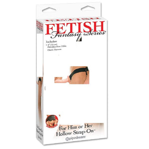 Fetish Fantasy Series For Him Or Her Hollow Strap-On - Flesh