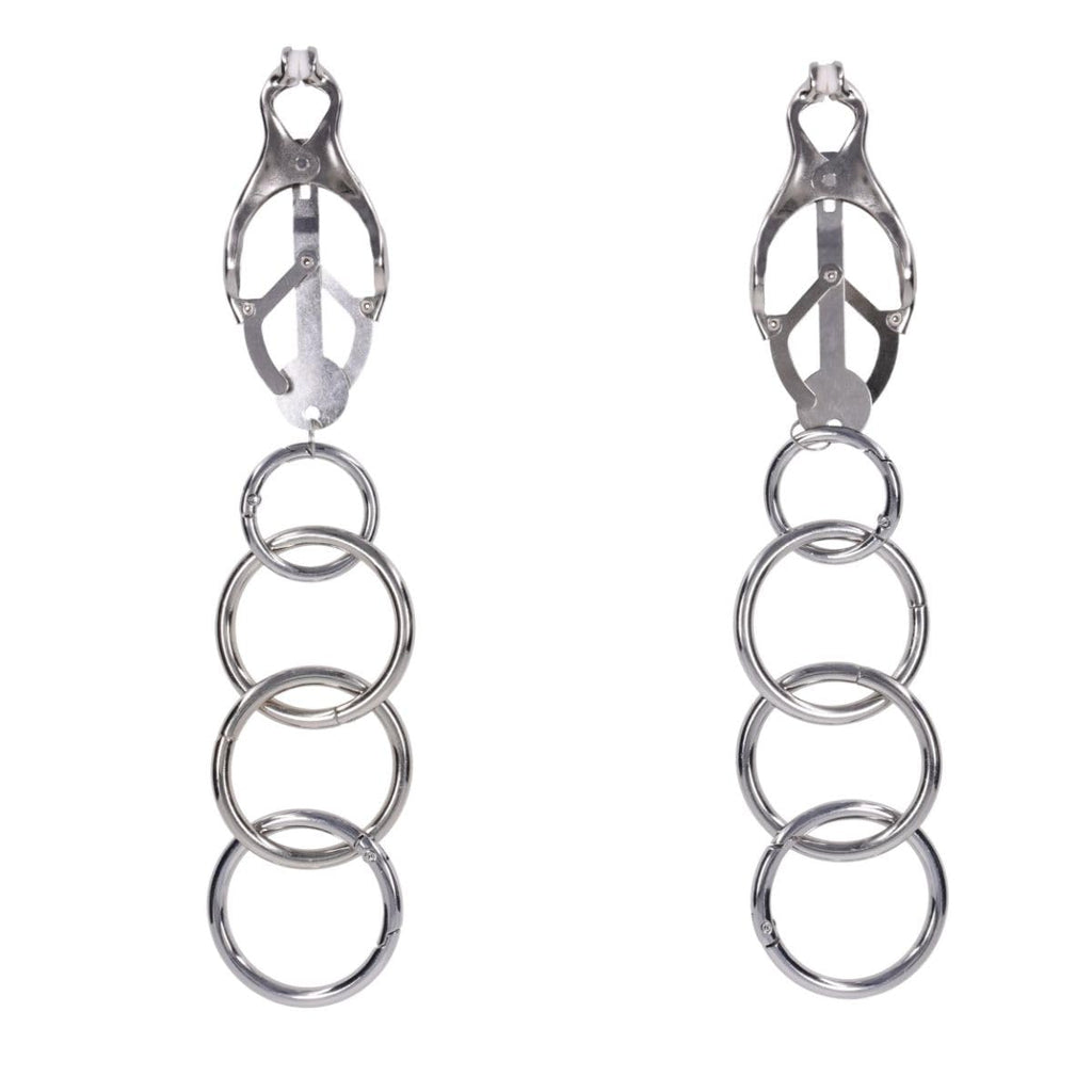 SS Edge Tuggable Clover Clamps