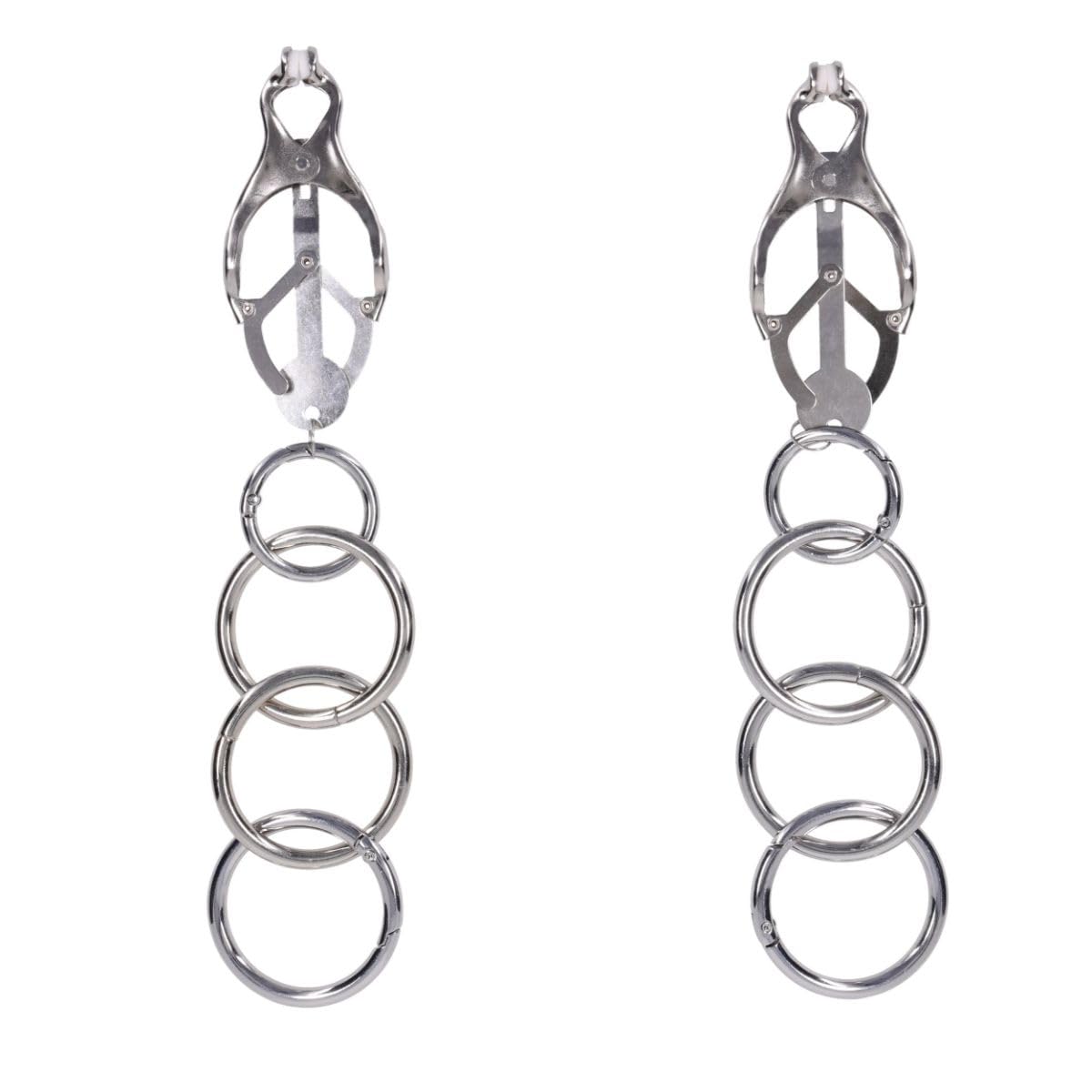 SS Edge Tuggable Clover Clamps