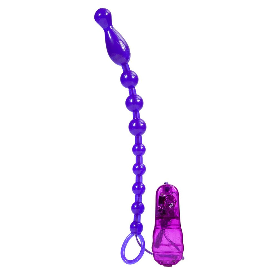 Butt Beads Purple Vibrating