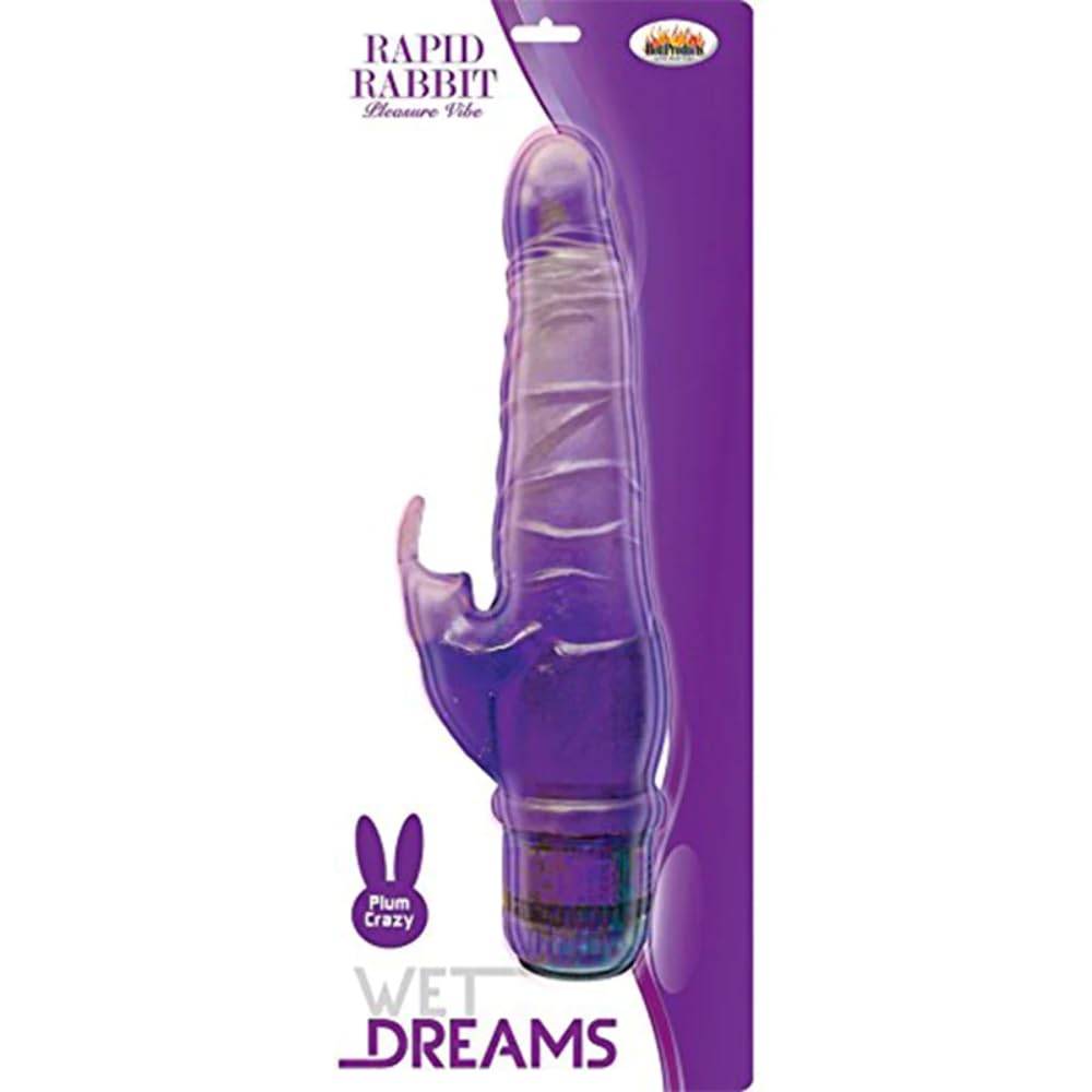 Dicklicks Wet Dreams Rapid Rabbit, Purple, 0.51 Pound