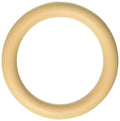 Heart 2 Heart Cock Ring Nitrile, Nude, 1.25