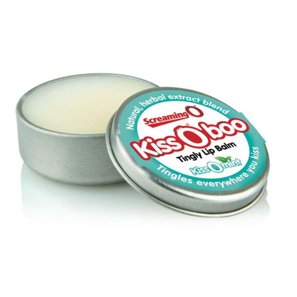 Screaming O Kiss O Boo Peppermint Tingly Lip Balm 1 Ounce