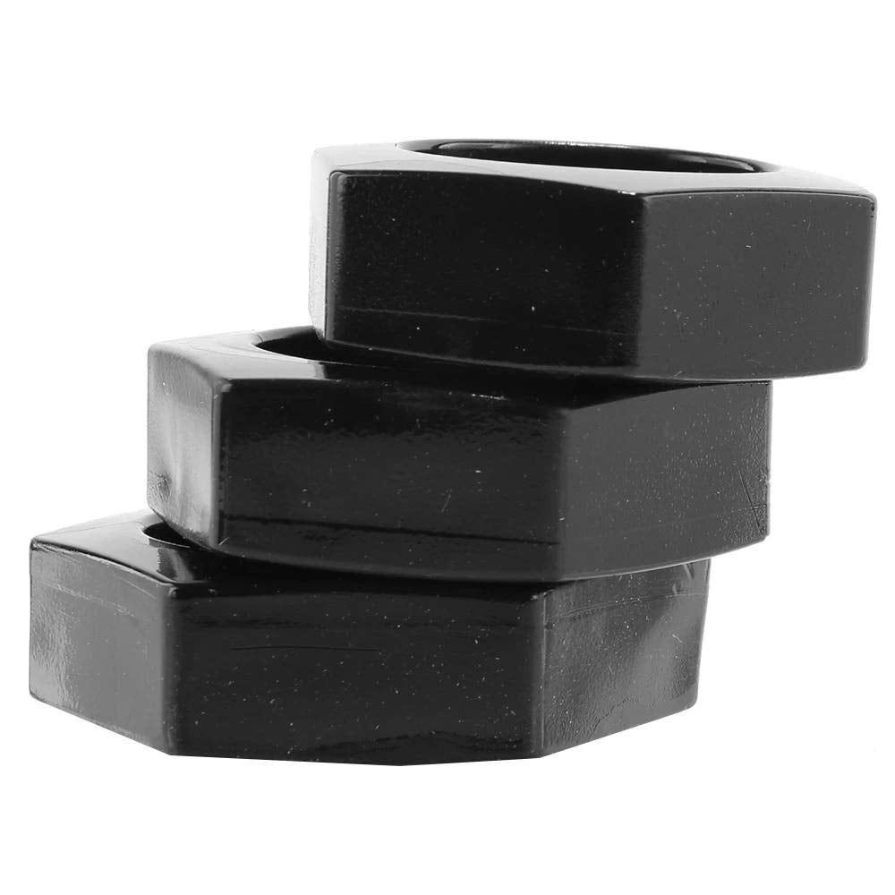 Lug Nuts 3 Cock Rings Blackd0102H50Kva