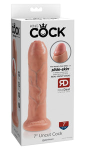 King Cock 7In Uncut Flesh