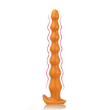 Super Long Anal Beads, Ultra Soft Liquid Silicone Anal Plug Flexible Butt Plug Prostate Massage Anal Sex Toys for Men Women Coup