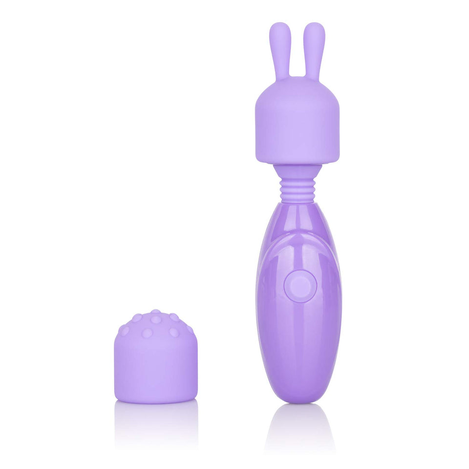CalExotics Dr. Laura Berman Olivia Rechargeable Mini Massager with Attachments - Lavender