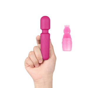 Mini Vibrator Clitoris Stimulator Vibrators, Fully Waterproof, Quiet & Small, G Spot Vibrator Dildo Women Adult Sex Toy, USB Rec