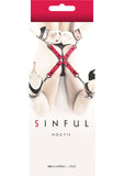 Sinful Hogtie - Pink