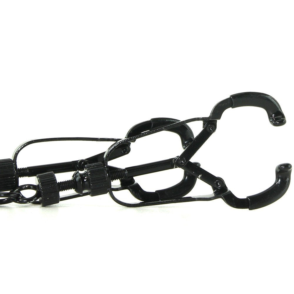 Ouch! By Shots America - Helix Nipple Clamps - Black