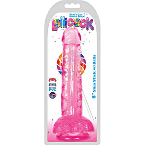 Lollicock 8 Slim Stick W/Balls Cherry Ice &quot;