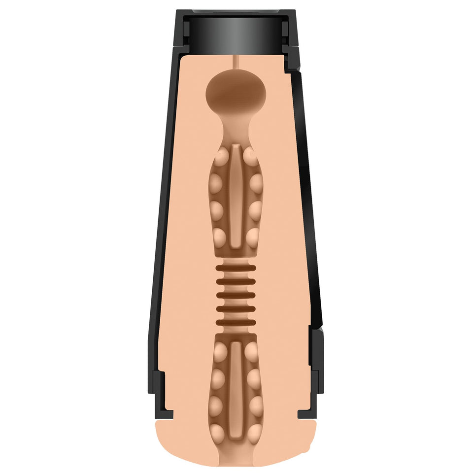 Doc Johnson Main Squeeze - Girls Of Social Media - Viking Barbie - Squeeze Plate For Precise Pressure - Twist End Cap To Control