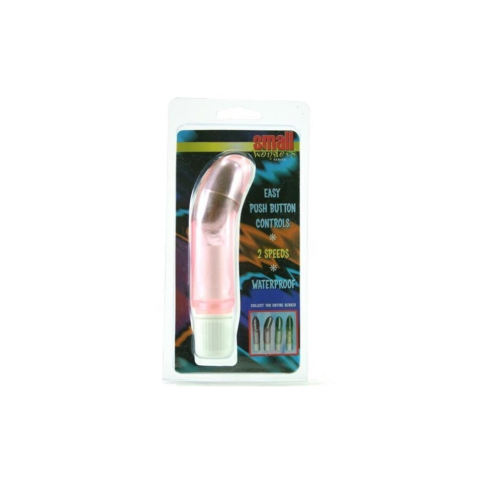 Golden Triangle Small Wonder G-Spot Vibrator, Pink