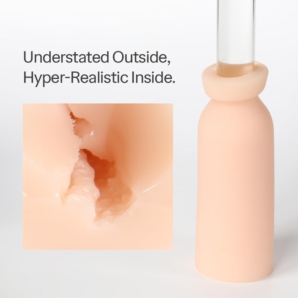 Parent-Proof! Stroker 'Milk Bottle' Male Masturbator, Pocket Pussies, Sex Toy for Adult Men's Masturbation, Sex Dolls for Men Se