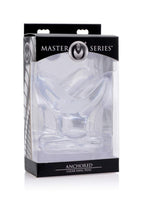 Master Series Anchored Clear Anal Plug