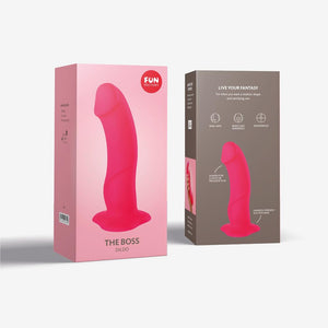 Fun Factory Adult Toys  The Boss Suction Cup Dildo  Strap On Adult Sex Toy  Dildo For Women  Men  And Couples The Boss Pin