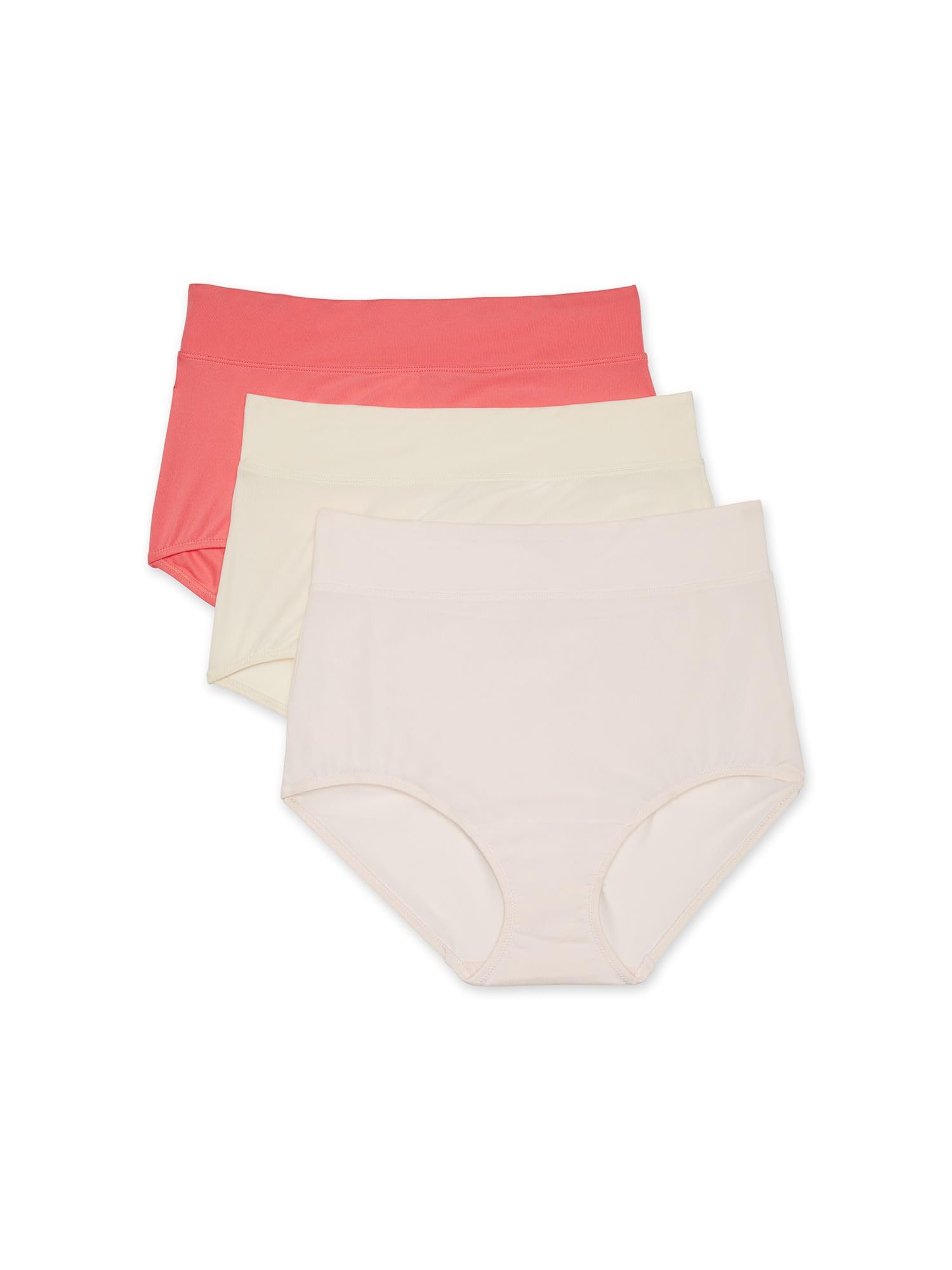 Warners Blissful Benefits Dig-Free Microfiber Brief 3-Pack RS9043W