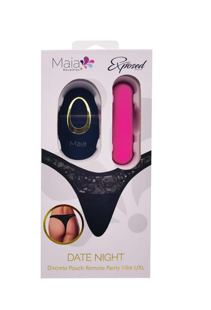 Maia Date Night Jessi Remote Panty Vibe Lxl