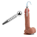 Tabuy Stainless Steel Urethral Sounds Penis Plug Hollow Urethral Dilator Male Short urethral Catheter Plug Sex Toy for Men Ureth