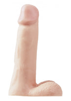 Basix Rubber Works Dong, 8-Inch, Flesh