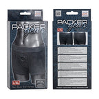California Exotic Novelties Packer Gear Black Boxer Brief Harness Large/X-Large, Black