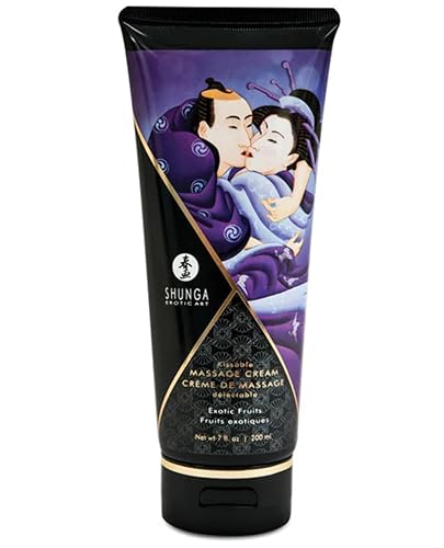 Kissable Massage Cream - Sparkling Strawberry  Wine - 7 Fl. Oz. / 200 Ml