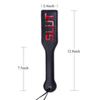 VENESUN Faux Leather Spanking Paddles for Adults, 12.8inch Slut Slapper Paddle for Sex Play