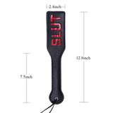 VENESUN Faux Leather Spanking Paddles for Adults, 12.8inch Slut Slapper Paddle for Sex Play