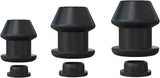3PCS Hollow Silicone Anal Plug Set Anti-Leakage Massage Butt Plug Sex Toy Couple Pleasure Anal Plug Set