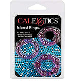 California Exotics Silicone Island Rings, Pink