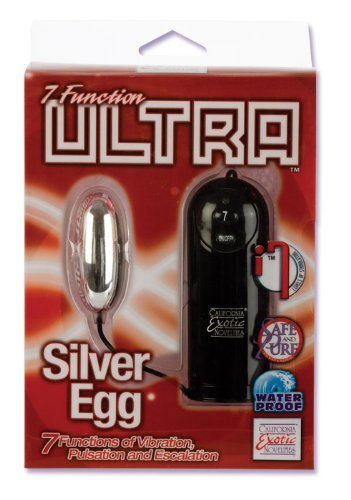 Calexotics 7 Function Ultra Silver Egg