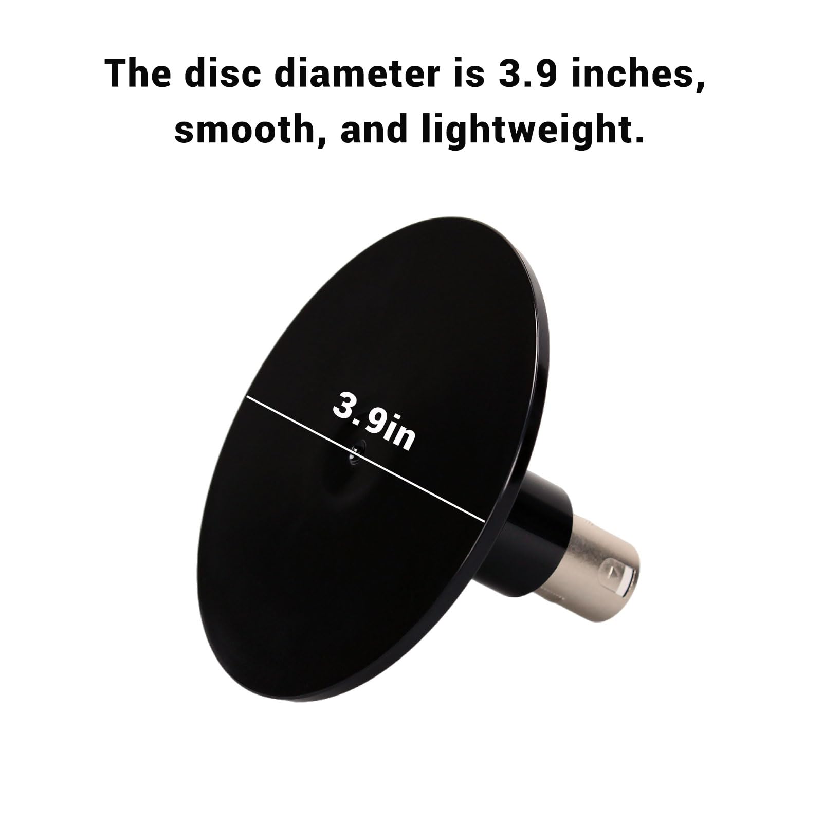 Amausen Updated Universal Dildo Holder 3XLR Connector Sex Machine Attachment Suction Cup Adapter 3.9 Inches Thrusting Machine Ac