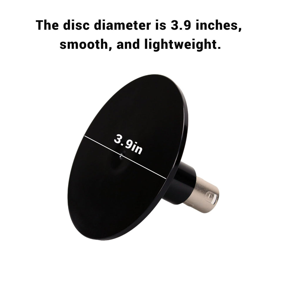 Amausen Updated Universal Dildo Holder 3XLR Connector Sex Machine Attachment Suction Cup Adapter 3.9 Inches Thrusting Machine Ac