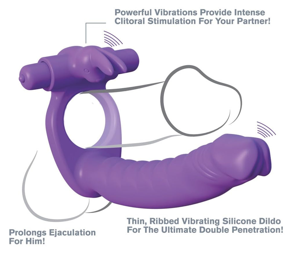 Fcr - Silicone Double Penetrator Rabbit