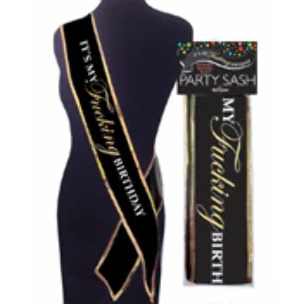 Little Genie Productions 80711: It'S My Fucking Birthday Sash