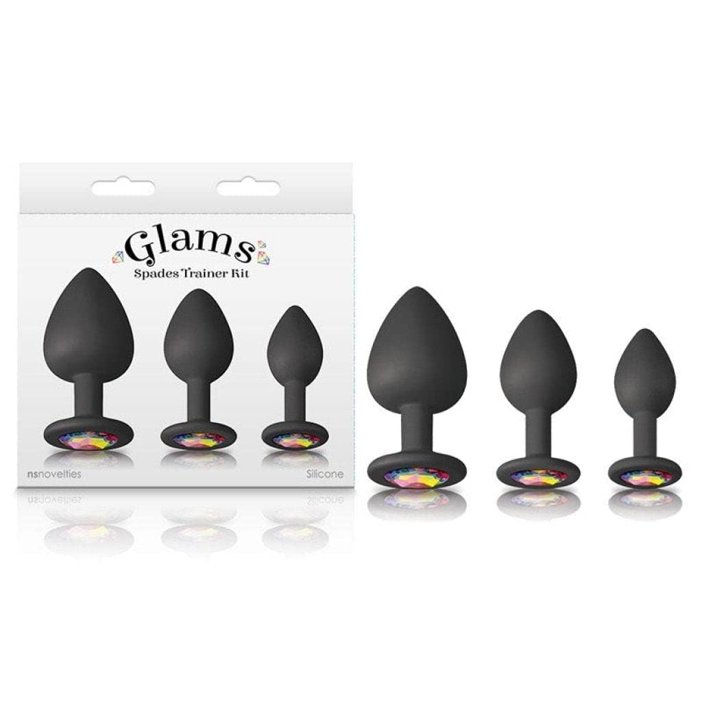Glams - Spades Anal Trainer Kit (Black)