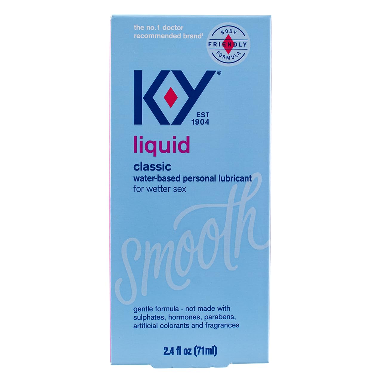 K-Y Liquid Lubricant, 2.5 oz. (Pack of 5)